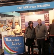 Lo stand dei comuni del lago di Bolsena alla fiera internazionale del Turismo in Olanda